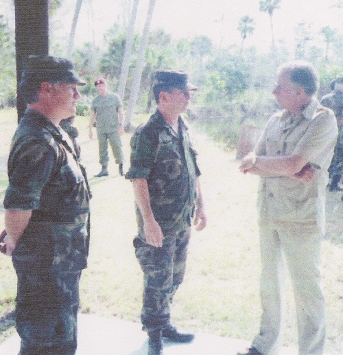 Operation GATOR 84 - Briefing to LTG Yarborough